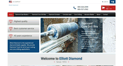 Desktop Screenshot of elliottdiamond.com